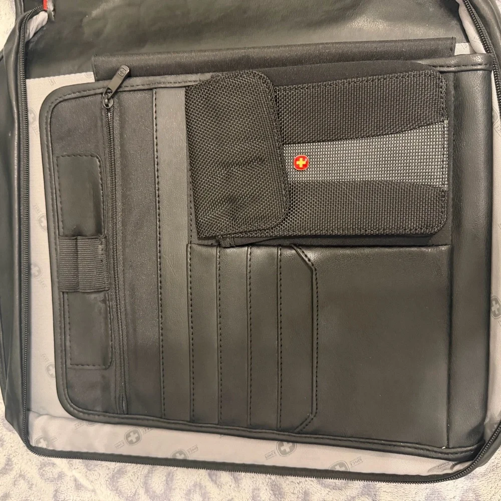 SwissGear Black and Gray Briefcase